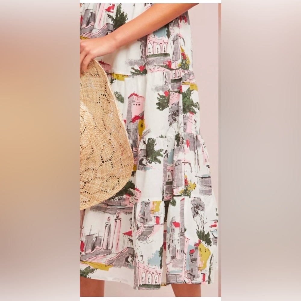 Anthropologie Cityscape Sundress - Picture 4 of 12
